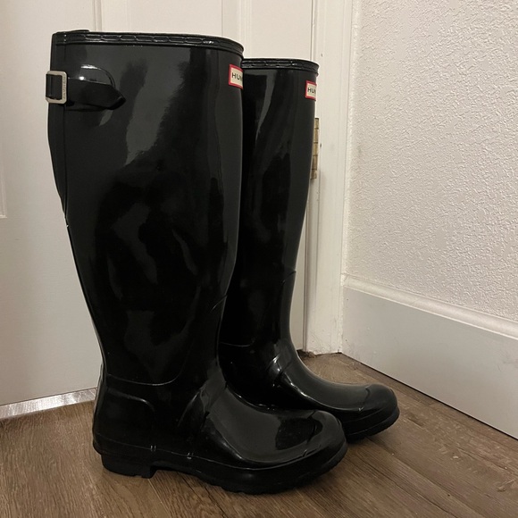 Hunter Rain boots size 8 - Picture 2 of 5